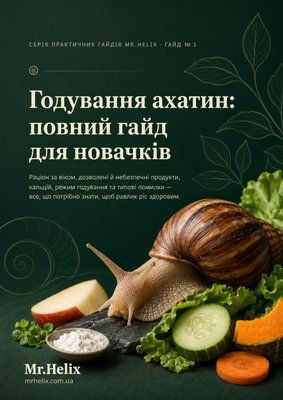 PDF-гайд Mr.Helix &laquo;Годування ахатини без помилок&raquo; PDF01149 фото