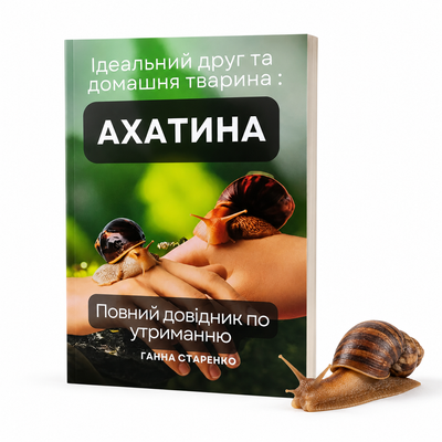 Книга -PDF Идеальный друг и питомец Ахатина &ndash; руководство по уходу за африканскими улитками M2501SЕ фото