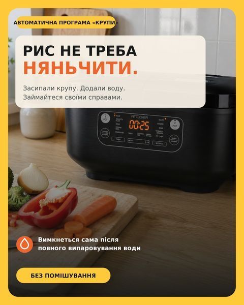 Мультиварка- рисоварка с двумя чашами FITCOOKER су-вид , 3л, 10 программ FC500100 фото
