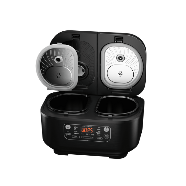 Мультиварка з двома чашами FITCOOKER TWIN CHEF DualPot 3L, 3 л, 10 програм FC500100 фото